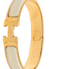 Hermès Narrow Enamel Clic H Bracelet PM Secondhand