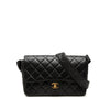 Chanel CC Quilted Lambskin Single Flap Secondhand