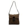 Fendi Zucca Canvas Shoulder Bag Secondhand