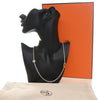 Hermès Palladium Plated Buffalo Horn Swift Meli Melo Necklace Secondhand