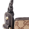 Gucci GG Canvas Horsebit Pelham Shoulder Bag Secondhand