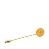 Hermès Gold Plated Clou de Selle Stick Pin Brooch Secondhand