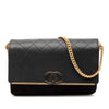 Chanel CC Stitched Caviar and Suede Lady Coco Flap Secondhand