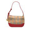 Burberry Haymarket Check Canvas Shoulder Bag Secondhand