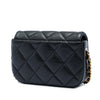 Chanel Mini Quilted Calfskin Nailed CC Flap Secondhand