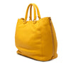 Prada Vitello Daino Side Zip Convertible Tote Secondhand