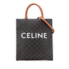 Celine Small Triomphe Coated Canvas Vertical Cabas Tote Secondhand