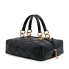 Chanel Métiers d'Art CC Quilted Lambskin Box Top Handle Satchel Secondhand