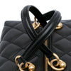 Chanel Métiers d'Art CC Quilted Lambskin Box Top Handle Satchel Secondhand