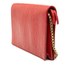 Balenciaga Goatskin Motocross Metallic Edge Wallet on Chain Secondhand
