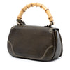 Gucci Medium Leather New Bamboo Satchel Secondhand