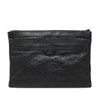 Balenciaga Lambskin Motocross Classic Clip Clutch Secondhand