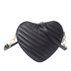 Gucci Mini Matelasse Diagonal Calfskin Interlocking G Heart Crossbody Secondhand