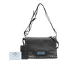 Prada Glace Calfskin Studded Etiquette Flap Secondhand