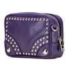 Prada Mini Leather Studded Camera Bag Secondhand