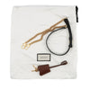 Gucci GG Supreme Bamboo Padlock Satchel Secondhand