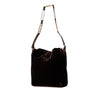 Fendi Velvet Shoulder Bag Secondhand
