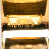 Hermès Gold Plated Enamel Cloisonne Clip On Earrings Secondhand