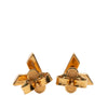 Louis Vuitton Gold Plated Essential V Stud Earrings Secondhand