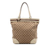 Secondhand Gucci GG Canvas Web Mayfair Tote