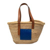 LOEWE Medium Raffia Anagram Basket Tote Secondhand