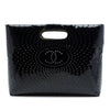 Chanel CC Perforated Patent Tote Secondhand