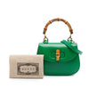 Gucci Mini Calfskin 1947 Bamboo Top Handle Bag Secondhand