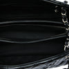 Chanel Medium Quilted Patent Just Mademoiselle Bowling Bag Secondhand