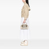 Burberry Small Grained Calfskin Bloomsbury Top Handle Bag Secondhand