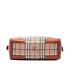 Burberry Small Haymarket Check Coated Canvas Honeywood Tote Secondhand