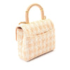 Chanel Quilted Tweed Crush Top Handle Flap Secondhand