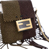 Fendi Beaded Pequin Pico Baguette Charm Crossbody Secondhand