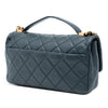 Chanel CC Quilted Calfskin Top Handle Bag Secondhand