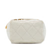 Chanel Mini Caviar Chain Zip Around Vanity Case Secondhand
