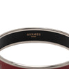 Hermès Narrow Caleche Enamel Bangle 62 Secondhand