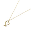 Tiffany 18K Yellow Gold Paloma Picasso Loving Heart Necklace Secondhand