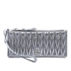 Miu Miu Metallic Matelasse Nappa Wristlet Clutch Secondhand