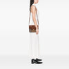 Burberry Small Leather and House Check Canvas Derby Macken Crossbody Secondhand
