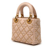 Dior Mini Lambskin Cannage Studded Supple Lady Dior Secondhand