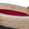 Chanel Bicolor Aged Calfskin Gabrielle Double Zip Clutch with Chain Secondhand