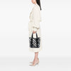 Burberry Small Beat Check Nylon Victoria Tote Secondhand