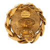 Chanel CC Gold Plated Strass Clip On Earrings Secondhand