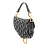 Dior Mini Oblique Canvas Saddle Bag Secondhand