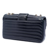 Chanel CC Horizontal Quilted Lambskin Double Flap Secondhand