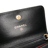 Chanel Lambskin 19 Flap Coin Purse With Chain Secondhand