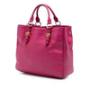 Miu Miu Goatskin Madras Satchel Secondhand