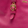 Miu Miu Goatskin Madras Satchel Secondhand