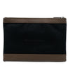 Balenciaga Canvas Navy Clip M Clutch Secondhand
