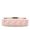 Secondhand Fendi Zucca Embroidered Canvas Baguette Satchel