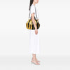 Prada Bicolor Nappa Waves Satchel Secondhand
